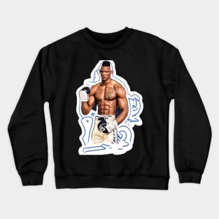 israel adesanya Crewneck Sweatshirt